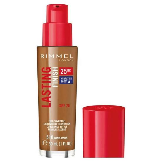 Rimmel Lasting Finish 25HR Full Coverage Foundation 510 Cinnamon