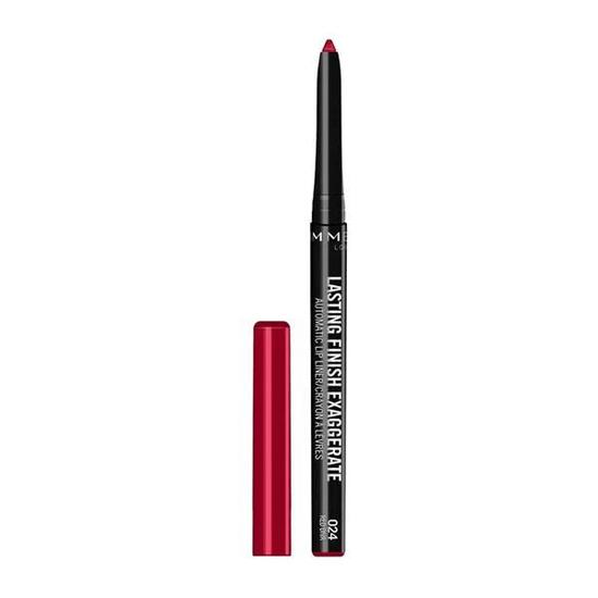 Rimmel Lasting Finish Exaggerate Automatic Lip Liner 024 Red Diva