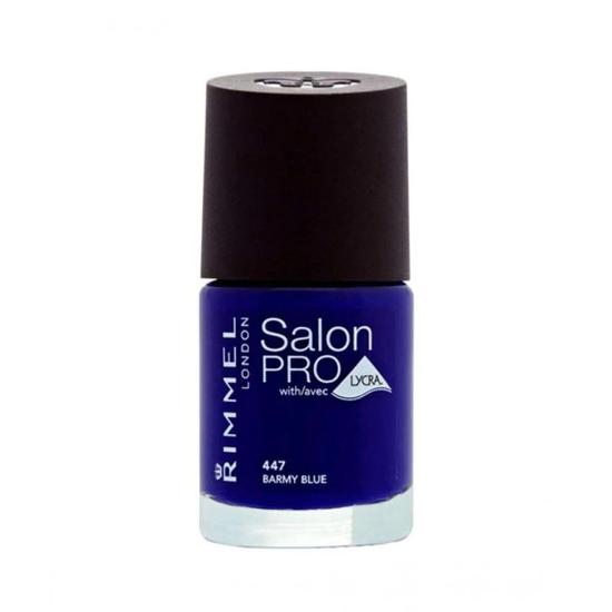 Rimmel Salon Pro Lycra Nail Polish 447 Barmy Blue