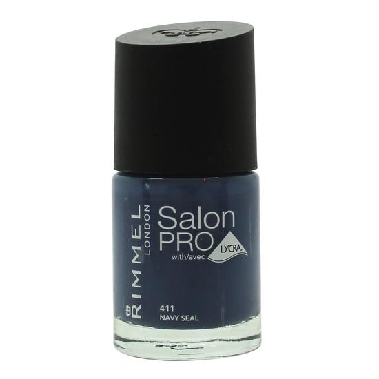 Rimmel Salon Pro Nail Polish 411 Navy Seal