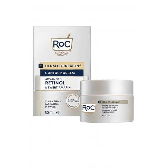 RoC Derm Correxion Contour Face Cream Advanced Retinol Visibly Firms In 1 Week
