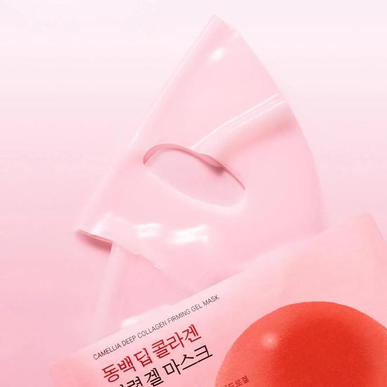 Round Lab Camellia Deep Collagen Firming Gel Mask 1 sheet