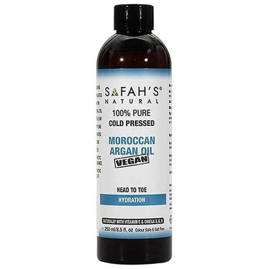 Safah Natural Cold Pressed Head To Toe Hydration Moroccan Argan Oil 250ml