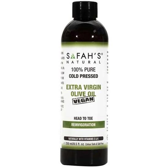 Safah Natural Cold Pressed Head To Toe Reinvigoration Extra Virgin Olive Oil 250ml