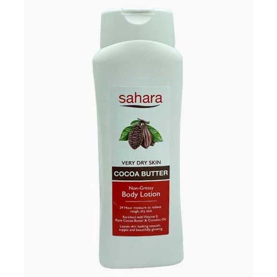 Sahara Single Bible Cocoa Butter Very Dry Skin Body Lotion 500ml