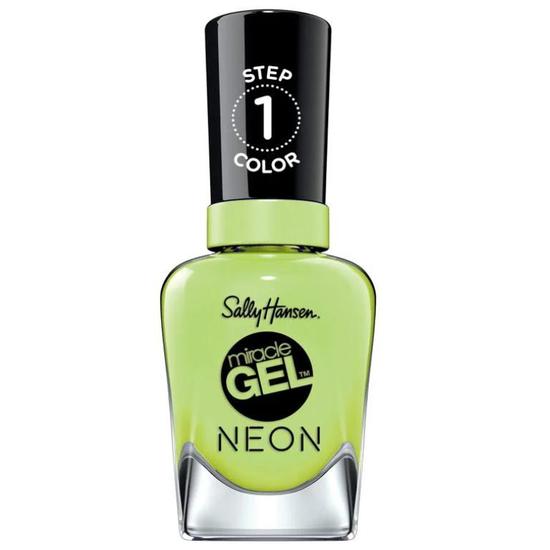 Sally Hansen Miracle Gel Neon Nail Polish 052 - Electric-Lime