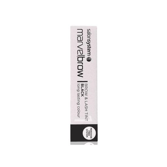 Salon System Marvelbrow Brow & Lash Black Tint 15ml