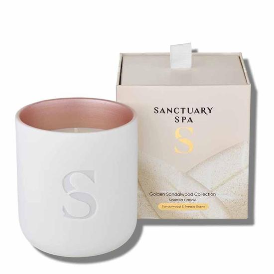 Sanctuary Spa Golden Sandalwood Candle