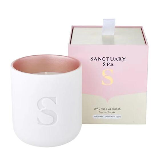 Sanctuary Spa Lily & Rose Candle