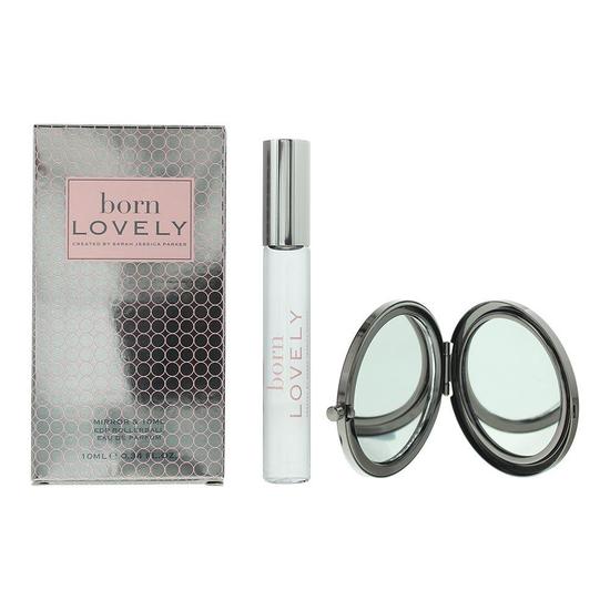 Sarah Jessica Parker Born Lovely Eau De Parfum Rollerball + Mirror Gift Set 10ml