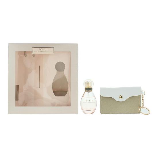 Sarah Jessica Parker Lovely Eau De Parfum + Gold Purse Key Ring 30ml