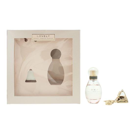 Sarah Jessica Parker Lovely Eau De Parfum + Key Ring Gift Set 30ml