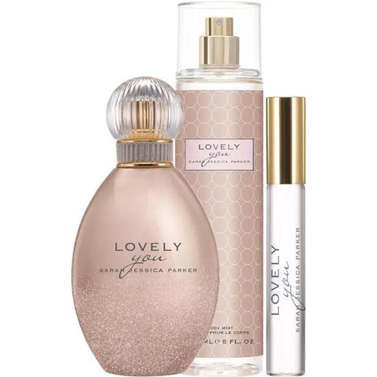 Sarah Jessica Parker Lovely You Gift Set Eau De Parfum 100ml, 10ml & Body Mist