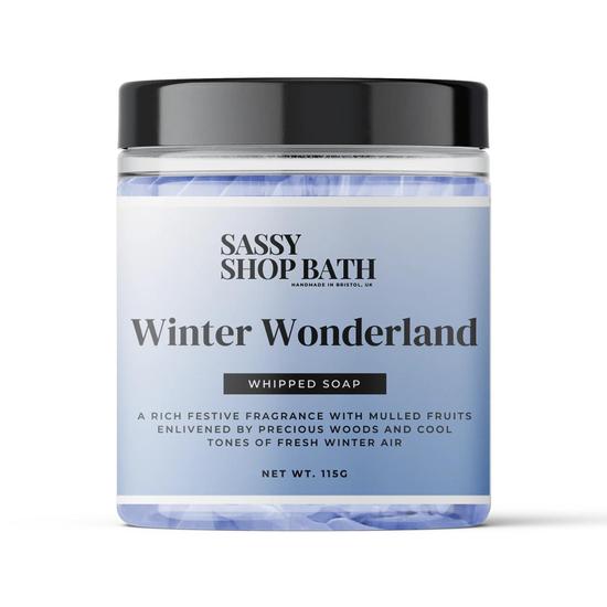 Sassy Shop Wax Whipped Soap Winter Wonderland