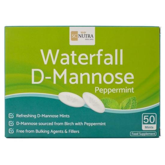 SC Nutra Waterfall D-Mannose Mints 50