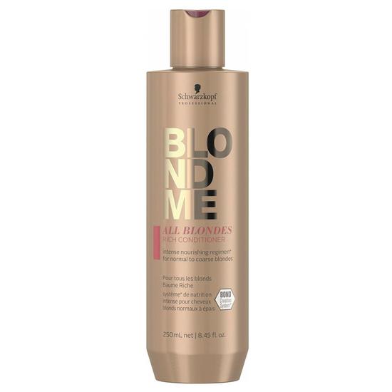 Schwarzkopf Care All Blondes Rich Conditioner 250ml