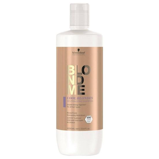 Schwarzkopf Care Cool Blonde Purple Neutralising Shampoo 1000ml