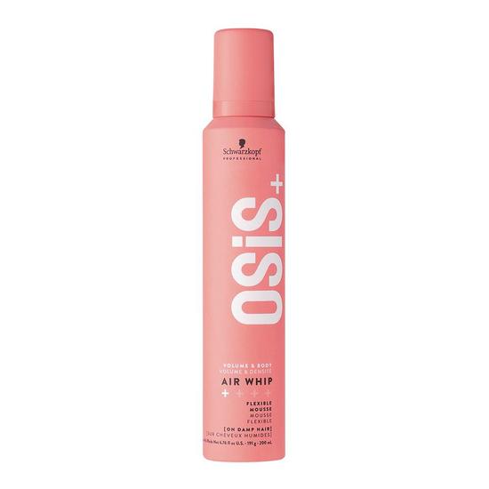 Schwarzkopf Osis Air Whip Flexible Light Hold Mousse With Heat Protection 200ml