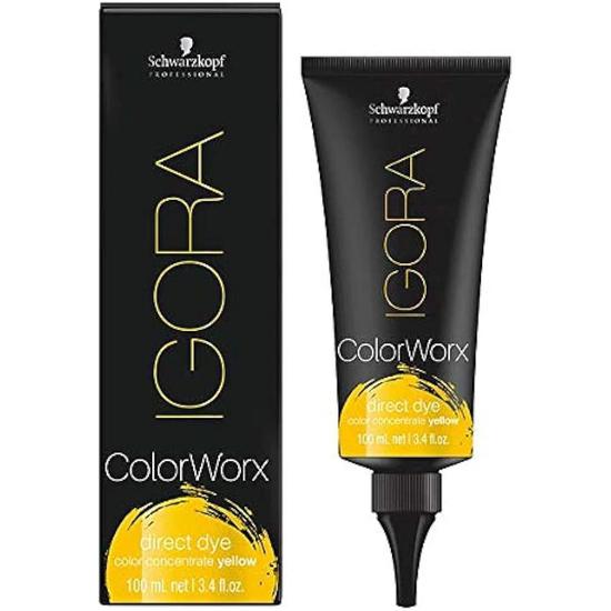 Schwarzkopf Professional Igora Colorworx Direct Dye Yellow.