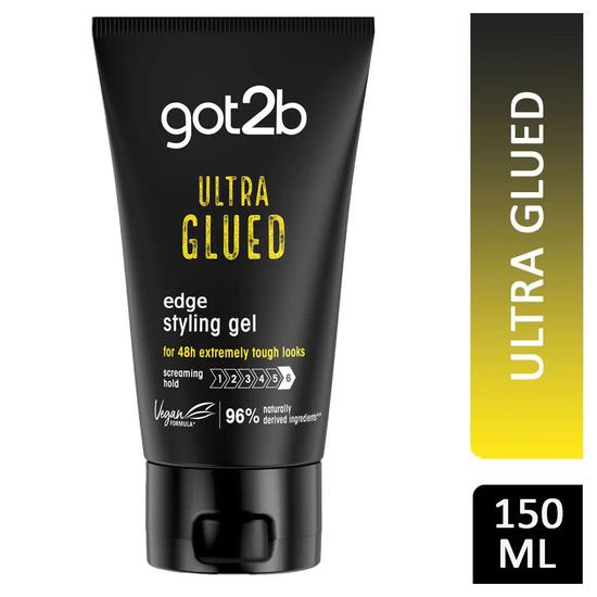 Schwarzkopf Ultra Glued Edge Styling Gel For 48h Extremely Tough Hold 150ml