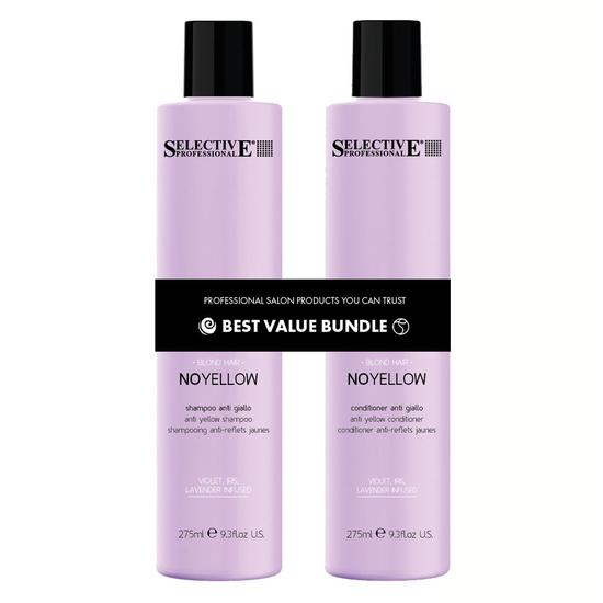 Selective Professional On Care Retail Duo Set No Yellow Purple Toning For Blonde Hair