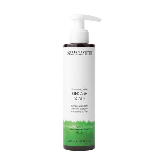 Selective Professional OnCare Scalp Purifying Shampoo For Oily & Dandruff Prone Scalps 200ml