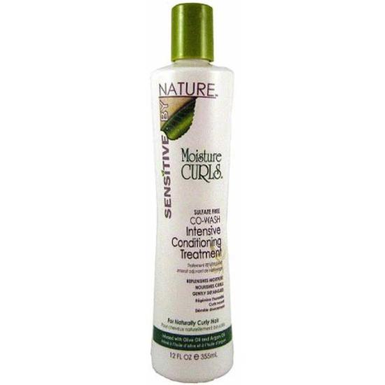 Sensitive By Nature Moisture Curls Sulphate Free Co Wash Intensive Conditioning Treatment 355ml