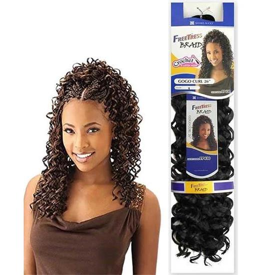 Shake N Go Freetress Equal Synthetic Gogo Curl Braid 26 / 4