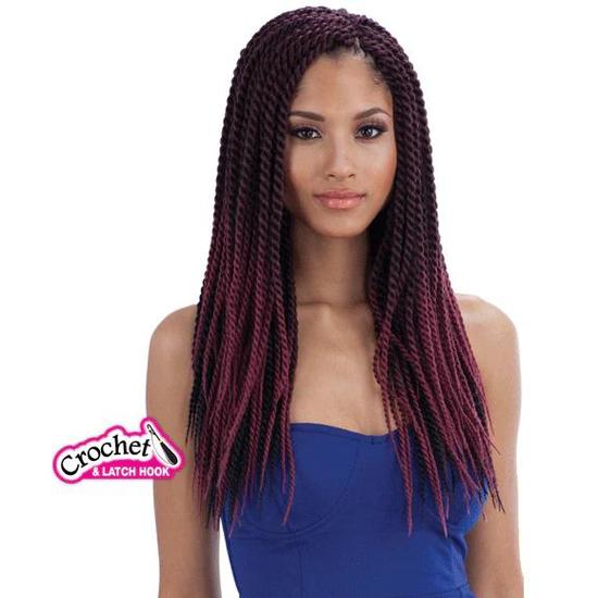 Shake N Go Freetress Synthetic Senegalese Twist Braid Large / 1B