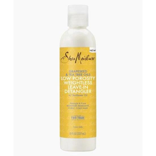 Shea Moisture Grapeseed & Tea Tree Oils Low Porosity Weightless Leave-In Detangler 237ml