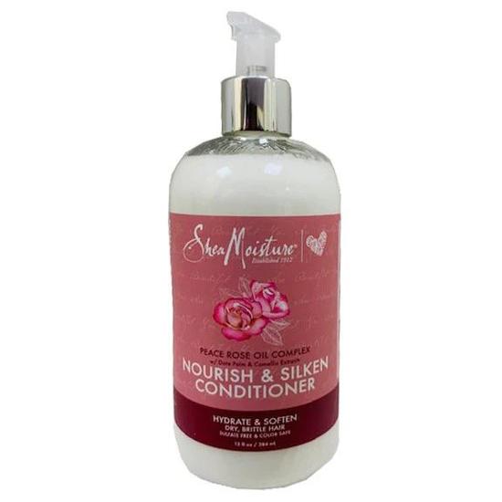 Shea Moisture Peace Rose Oil Complex Nourish & Silken Conditioner 384ml