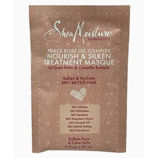 Shea Moisture Peace Rose Oil Complex Nourish & Silken Treatment Masque 59ml