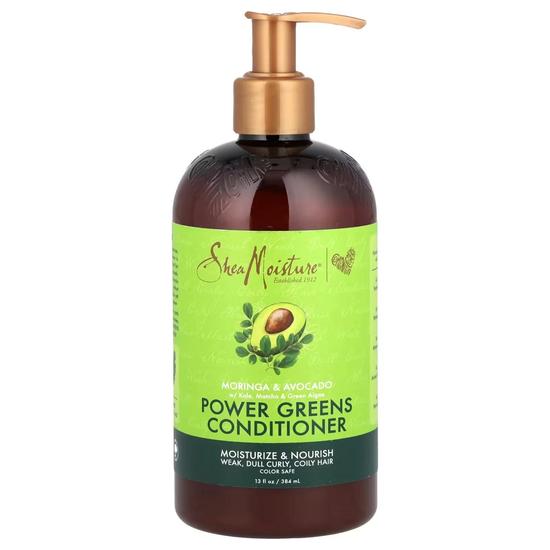 Shea Moisture Power Greens Conditioner With Moringa & Avocado 384ml