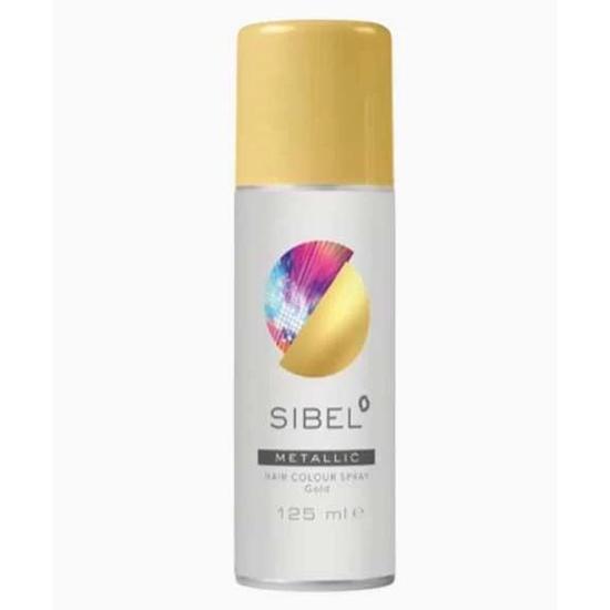 Sibel Metallic Gold Hair Colour Spray 125ml