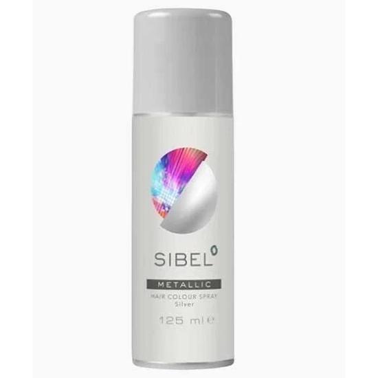 Sibel Metallic Silver Hair Colour Spray 125ml