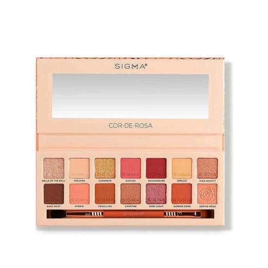 Sigma Beauty Cor-de-Rosa Eyeshadow Palette Full (14 Shade)