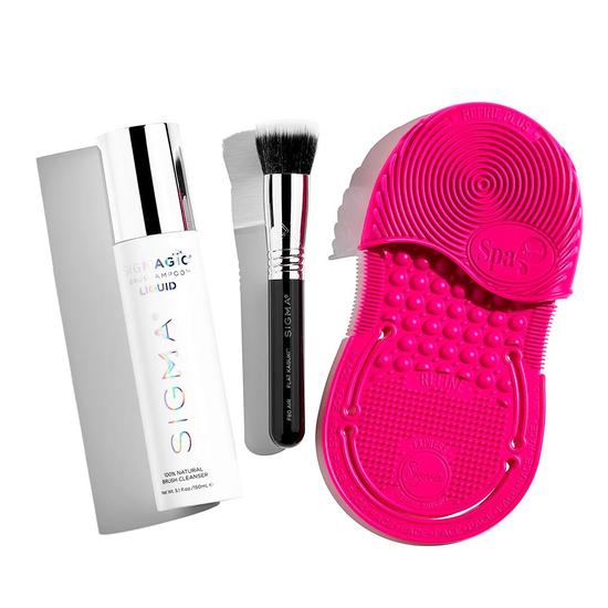 Sigma Beauty Essential Brush Care Set