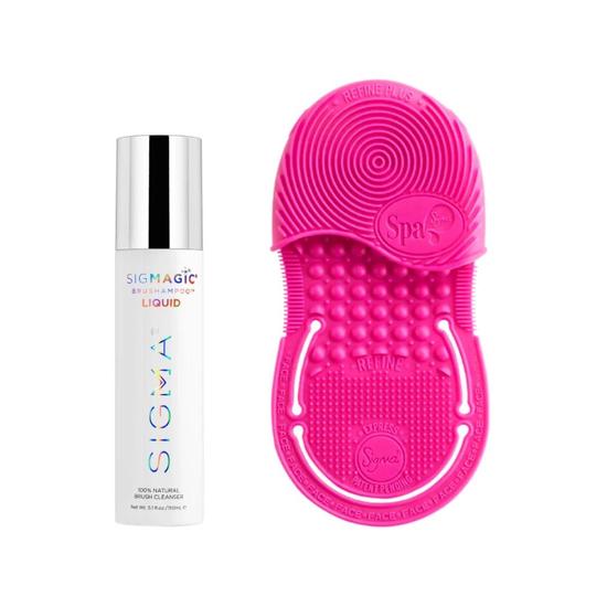 Sigma Beauty Essential Brush Cleaning Duo