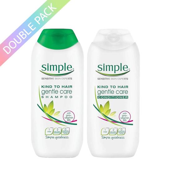 Simple Kind To Hair Shampoo & Conditioner Duo 200ml