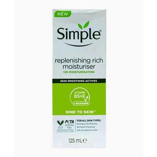 Simple Kind To Skin Replenishing Rich Moisturiser 125ml