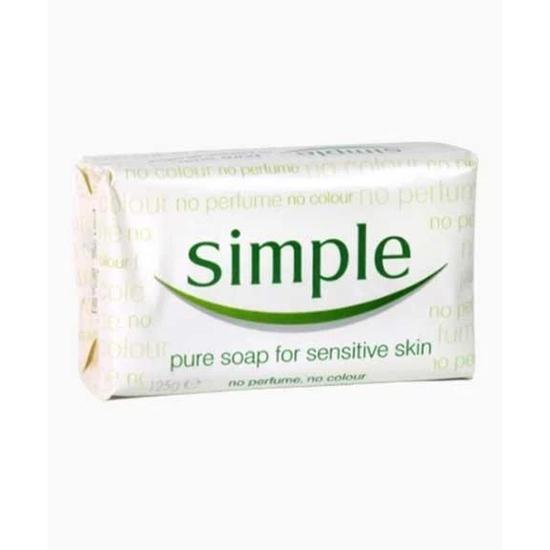 Simple Pure Soap For Sensitive Skin 2x100 g