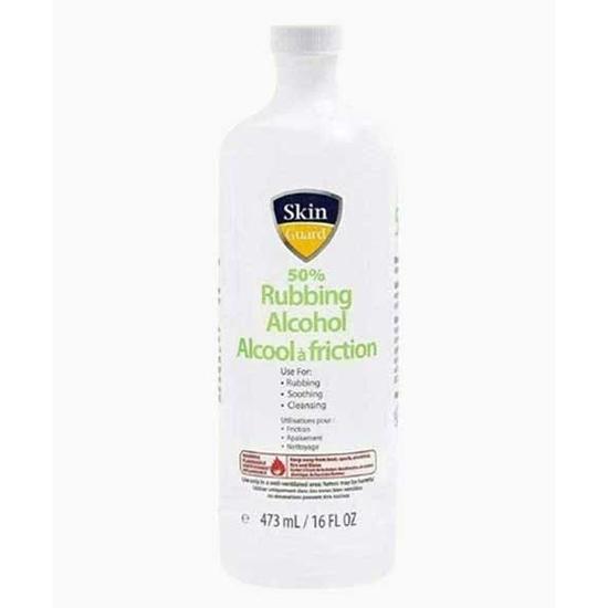 Skin Guard 50 Percent Rubbing Alcohol 473ml