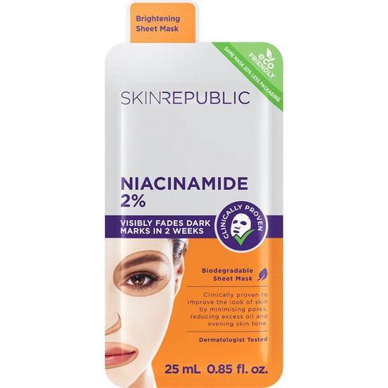 Skin Republic Niacinamide 2% Face Sheet Mask 25ml