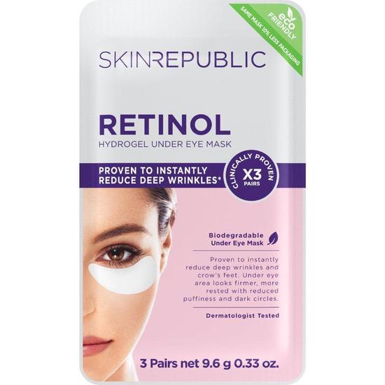 Skin Republic Retinol Hydrogel Eye Mask 3 Pairs