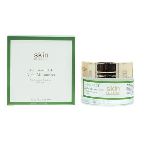 Skin Research Activated Epidermal Growth Factor Night Moisturiser 50ml