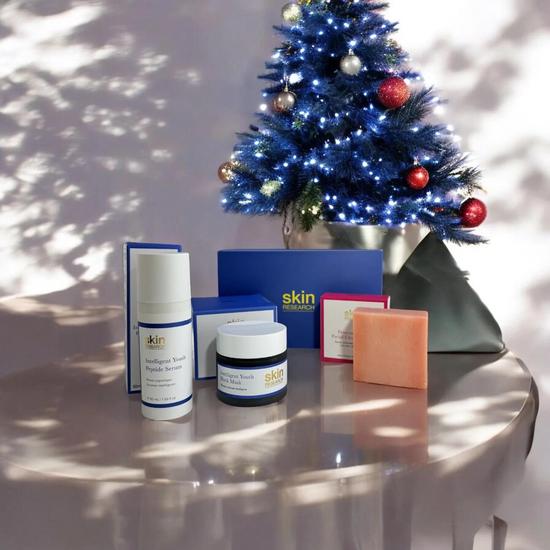 Skin Research Anti-Ageing Intelligent Youth Peptide Skin Care Christmas Gift Set