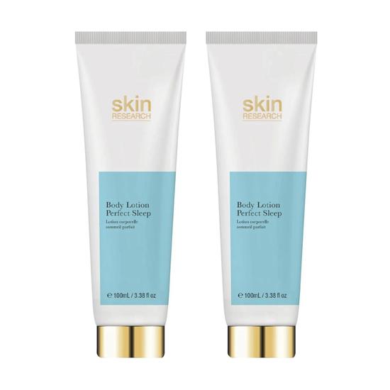 Skin Research Body Lotion For Perfect Sleep Twin Value Savings Pack 100ml