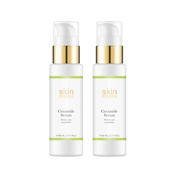 Skin Research Ceramide Serum Twin Value Savings Pack 60ml