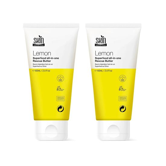 Skin Superfood Lemon Superfood Rescue Butter Twin Value Savings Pack 60ml