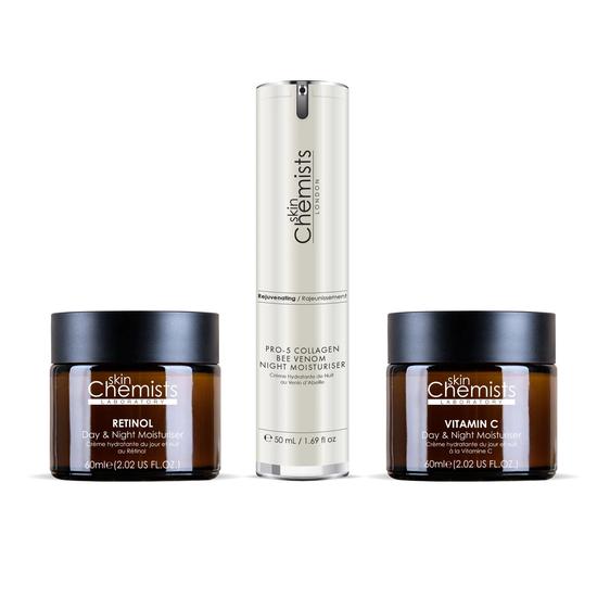 skinChemists Anti-Ageing Night Moisturising Set